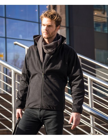 RES-R131M-Osaka Combed Pile Soft Shell Jacket